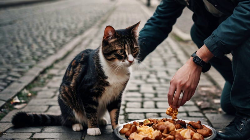 野良猫の餌やりをする人の心理