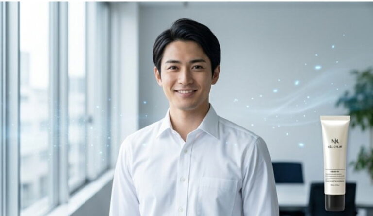 NULLデオドラントゲルで脇や足のニオイをケアするイメージ